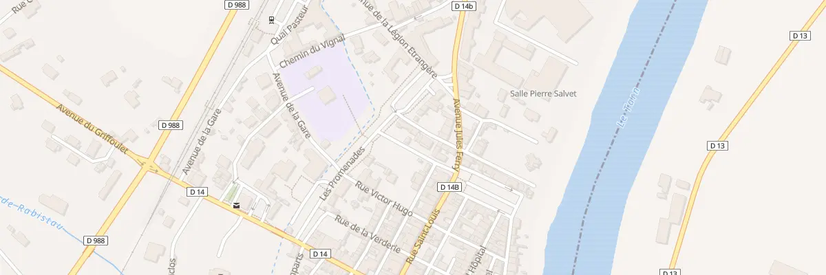 Plan du 7 Rue des Lilas à Lisle-sur-Tarn