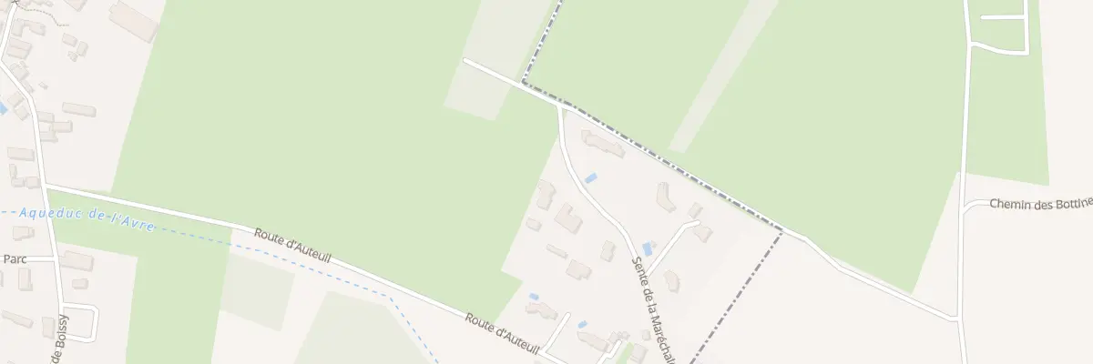Plan du 9 Sen de la Marechalerie à Autouillet