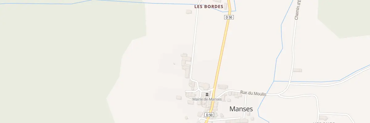 Plan du 3 Rue des Ecuries à Manses