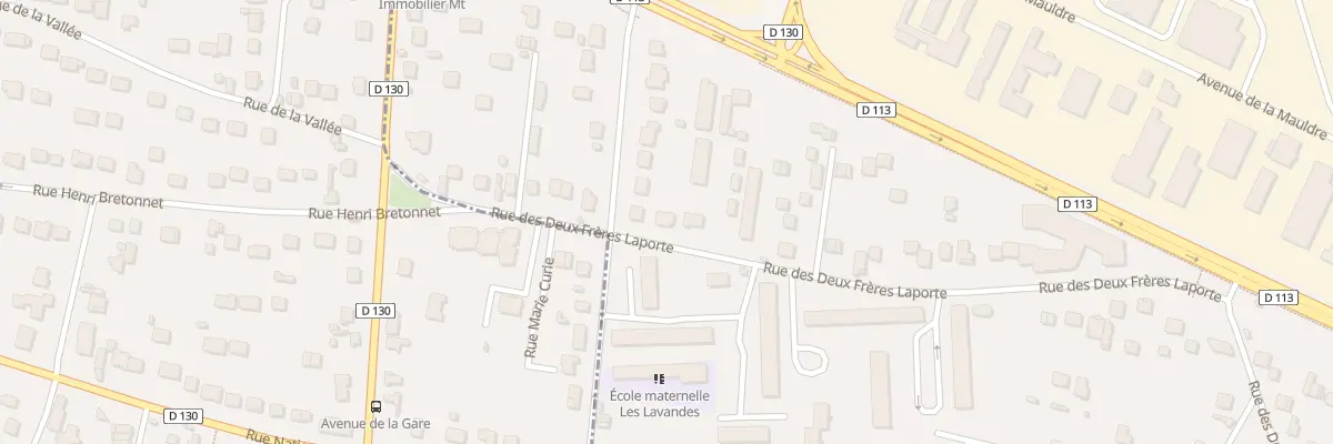 Plan du 19 Rue des Deux Freres Laporte à Épône