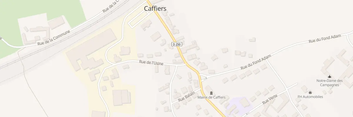 Plan du 892 Rue Principale à Caffiers