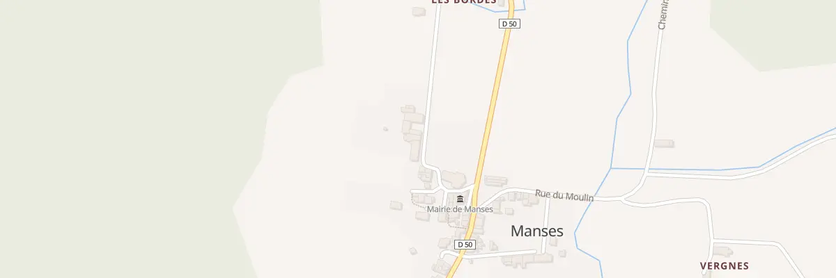 Plan du 3B Rue des Ecuries à Manses