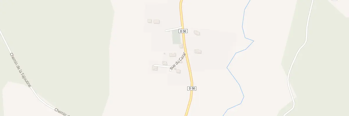 Plan du 2 Rue du Cazal à Manses