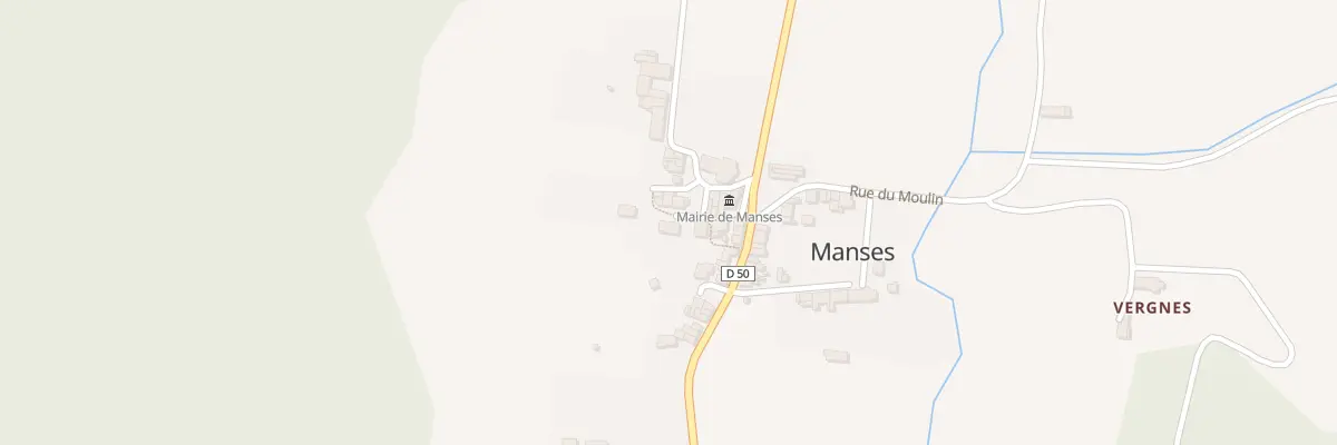 Plan du 7 Rue de Portes à Manses