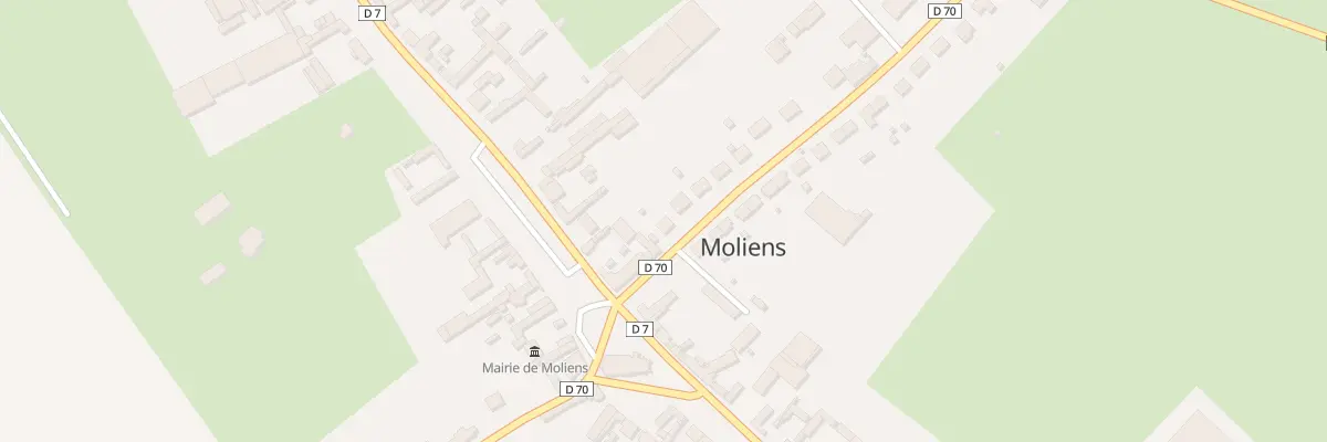 Plan du 5 Rue des Ecoles à Moliens