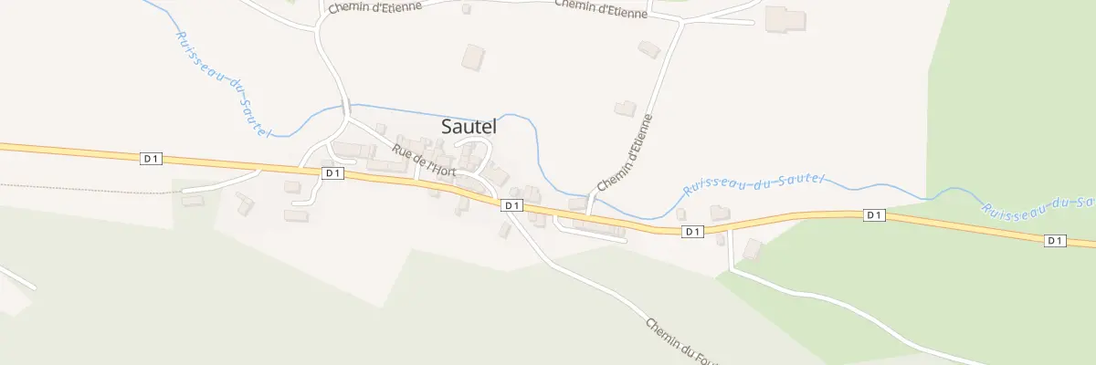 Plan du 9 Le Sautel à Sautel