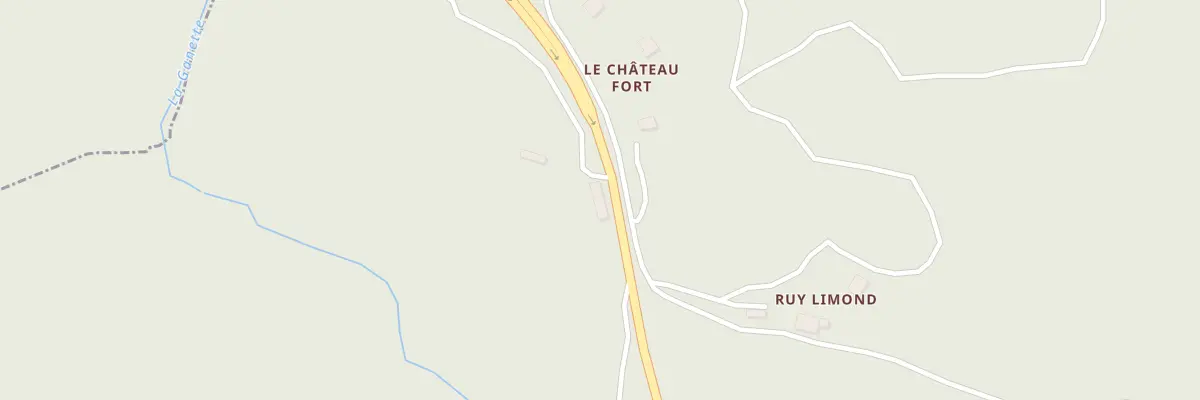 Plan du 4 Chateau Fort à Ladignac-sur-Rondelles