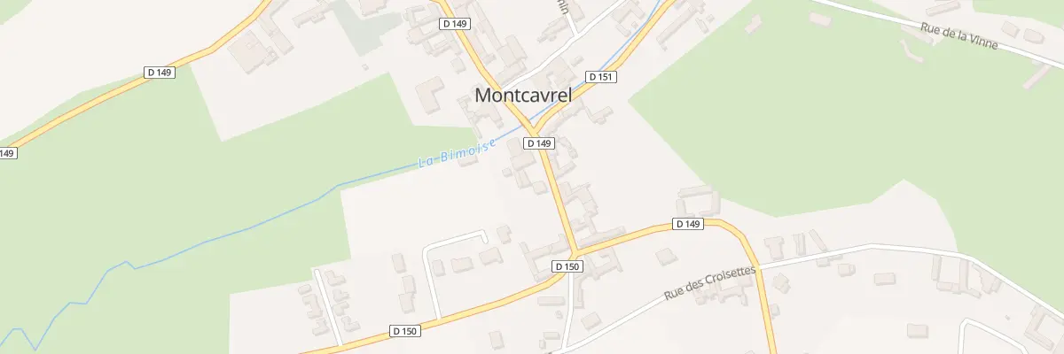 Plan du 4 Rue de Montreuil à Montcavrel