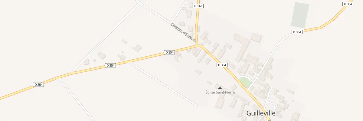 Plan du 5 Rue des Moulins à Guilleville
