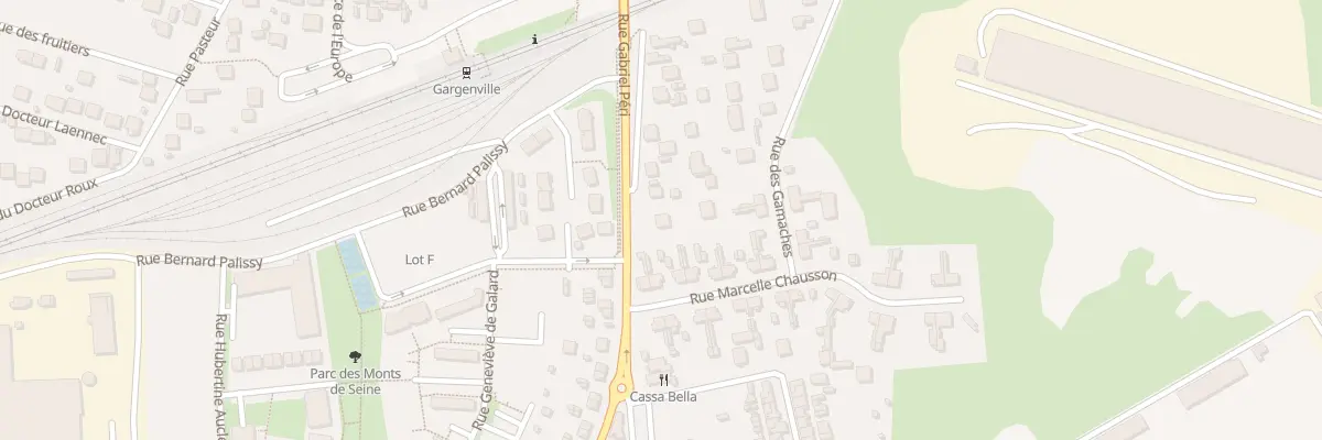 Plan du 56 Rue Gabriel Péri à Gargenville