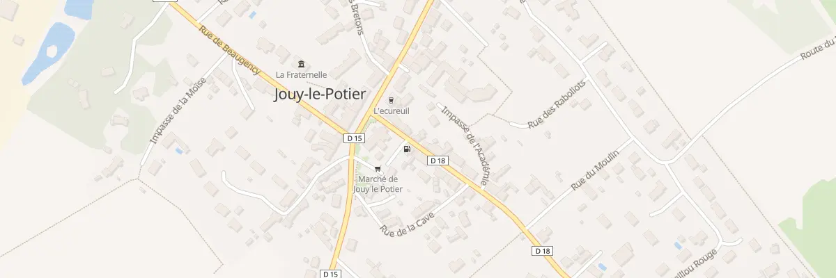Plan du 55 Rue de la Ferte à Jouy-le-Potier