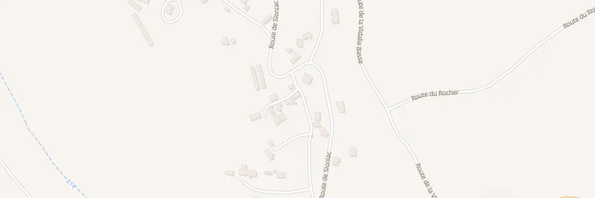 Plan du 213 Rte des Murets à Liourdres