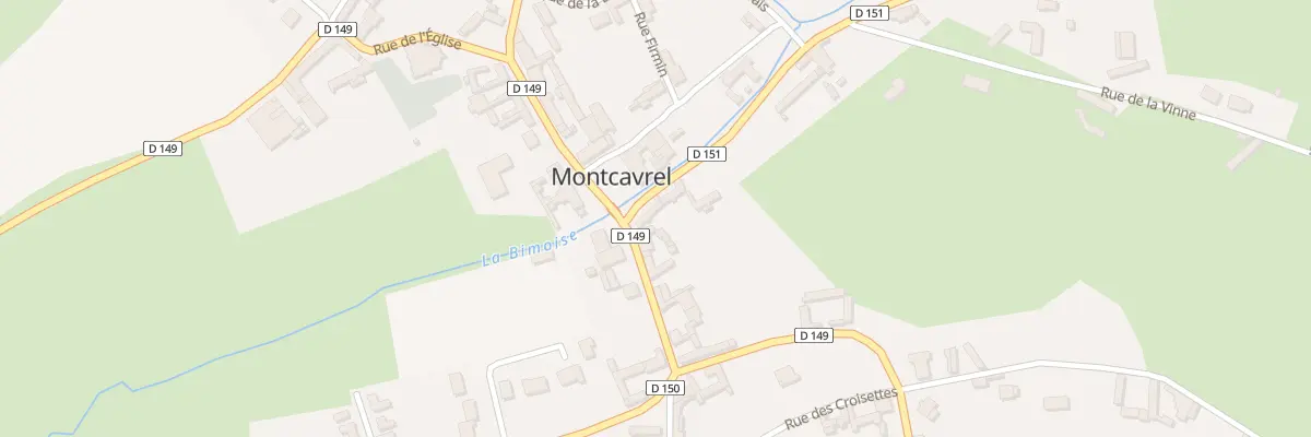 Plan du 2 Rte d’Alette à Montcavrel
