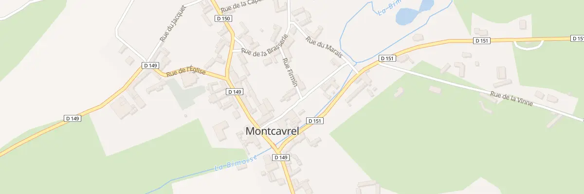 Plan du 1 Rue Firmin à Montcavrel