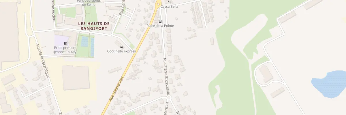 Plan du 20 Rue Pierre Brossolette à Gargenville