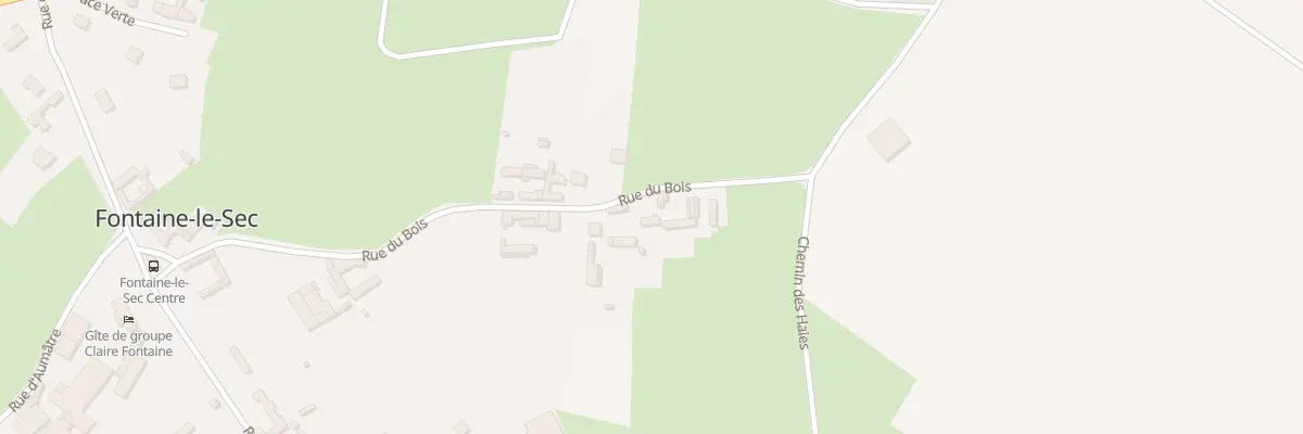 Plan du 14 Rue du Bois à Fontaine-le-Sec