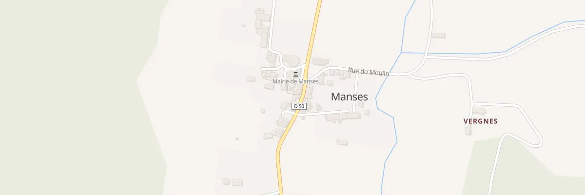 Plan du 4 Rue du Barry à Manses