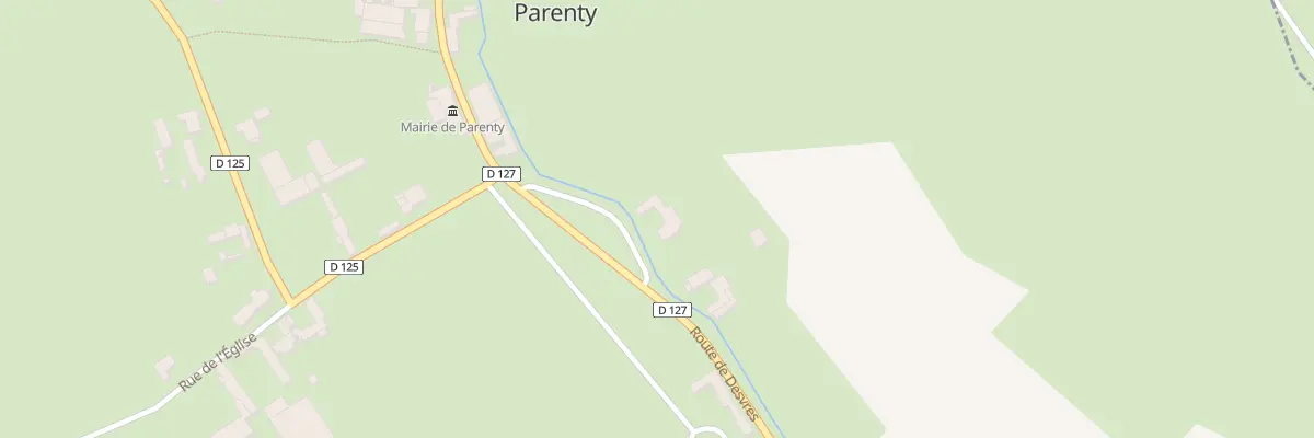 Plan du 7 Rte du Petit Parenty à Parenty
