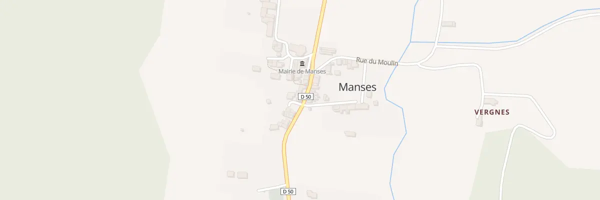 Plan du 8 Rue du Barry à Manses