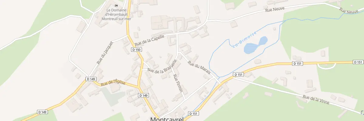 Plan du 6B Rue de la Brasserie à Montcavrel