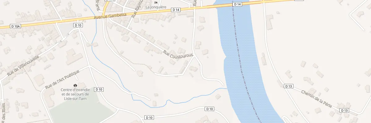 Plan du 2 Imp de la Mouline à Lisle-sur-Tarn