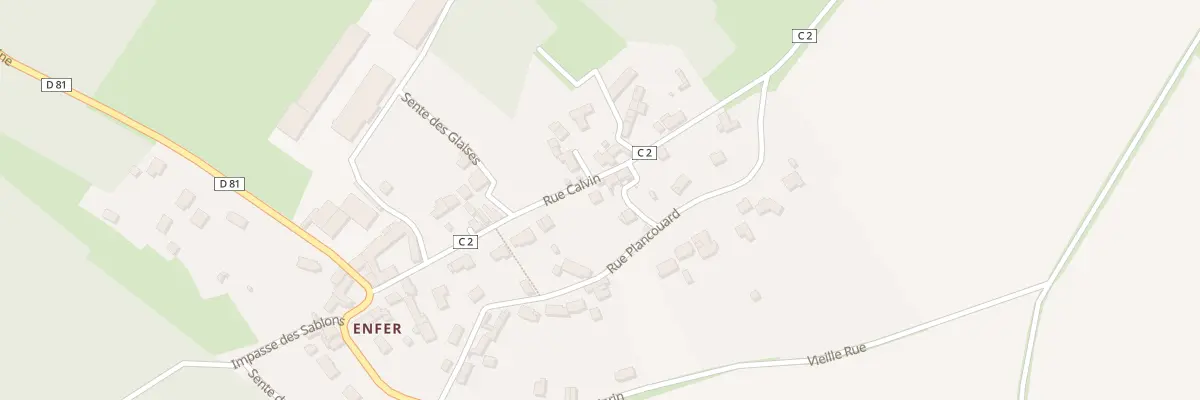 Plan du 3 Rue Calvin à Wy-dit-Joli-Village