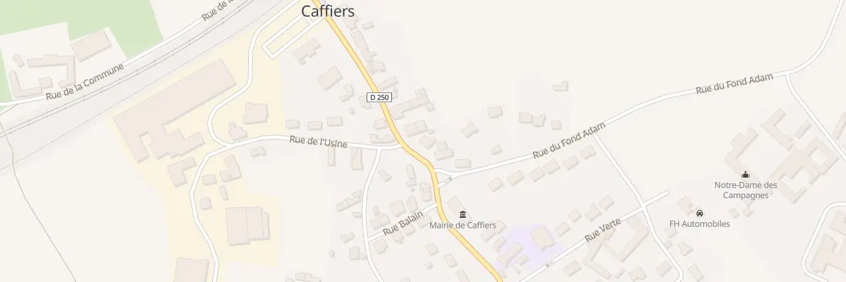 Plan du 931 Rue Principale à Caffiers