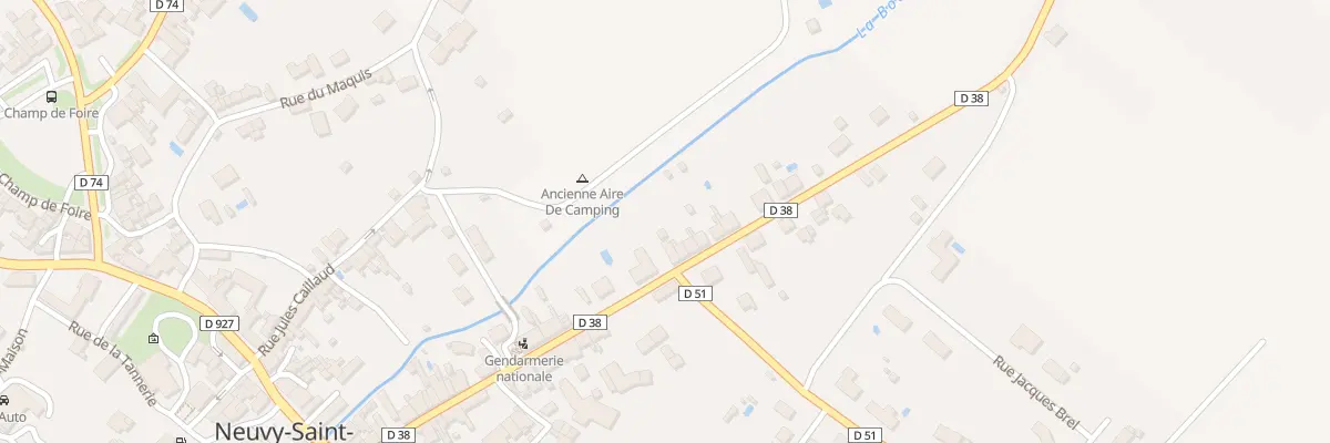 Plan du 34 Rue Marechal Joffre à Neuvy-Saint-Sépulchre