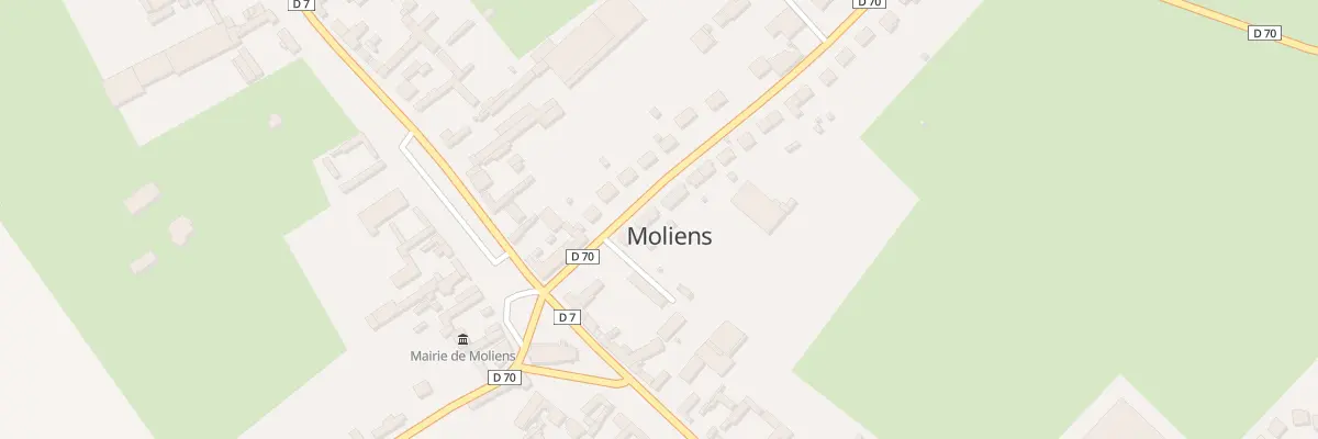 Plan du 8 Rue des Ecoles à Moliens