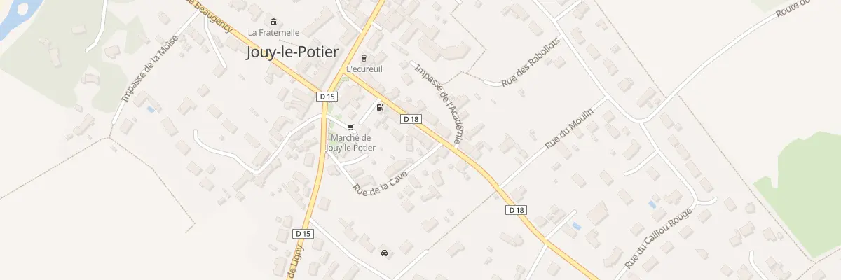 Plan du 116 Rue de la Ferte à Jouy-le-Potier