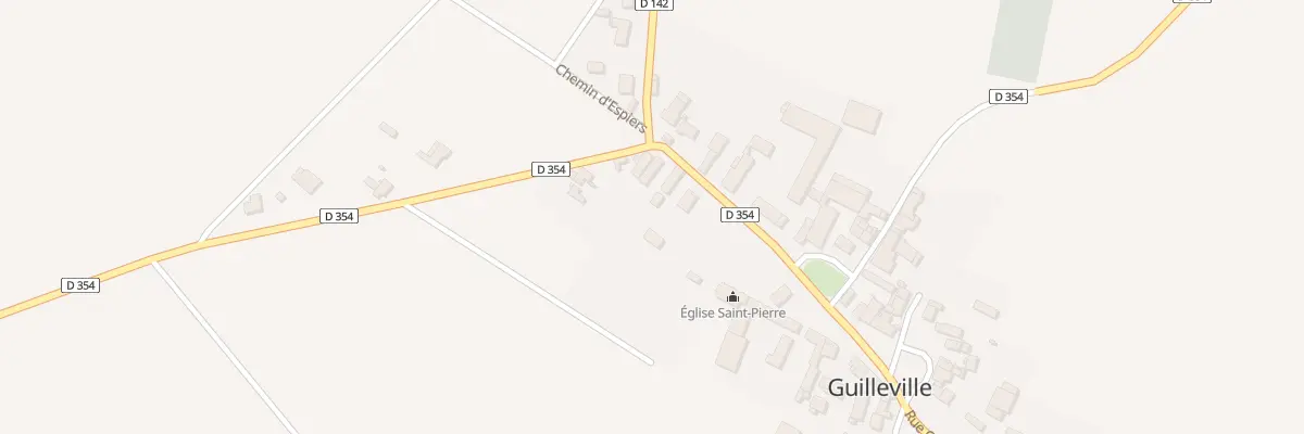 Plan du 4 Rue Charles de Gaulle à Guilleville