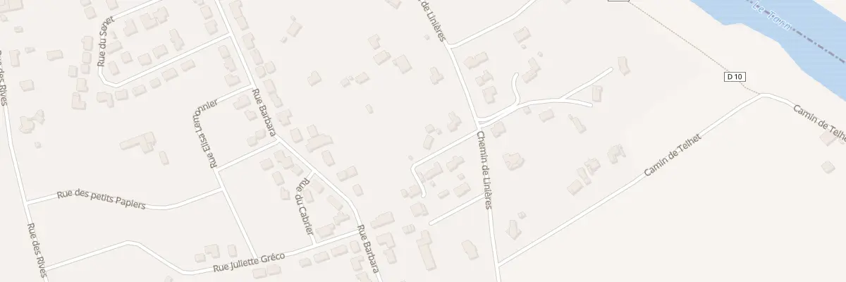 Plan du 320 Che de Linières à Lisle-sur-Tarn