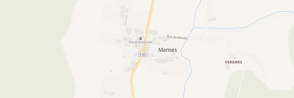 Plan du 5 Rue du Barry à Manses