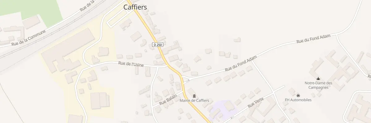 Plan du 939 Rue Principale à Caffiers