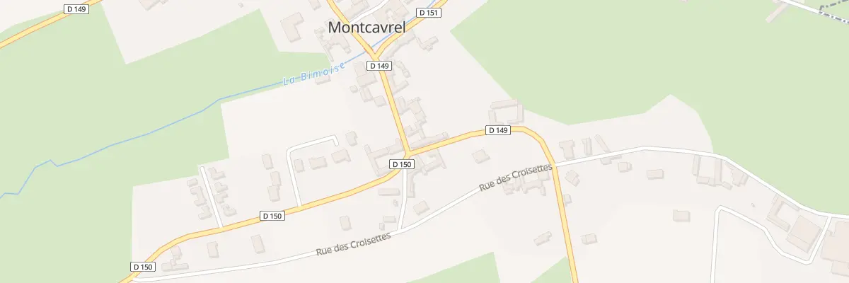 Plan du 7 Rue de Montreuil à Montcavrel