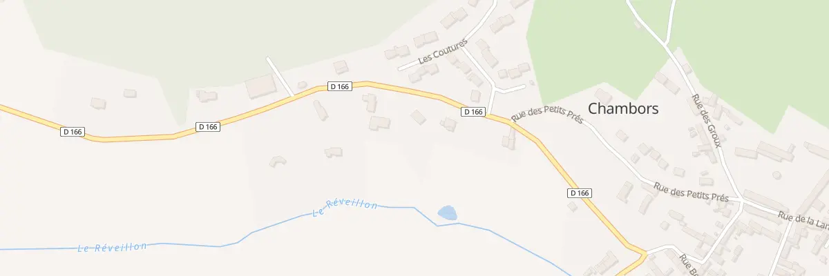 Plan du 3 Rue de Gisors à Chambors