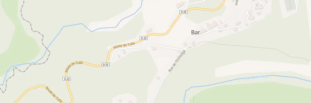 Plan du 3 Rue des Chabanes à Bar