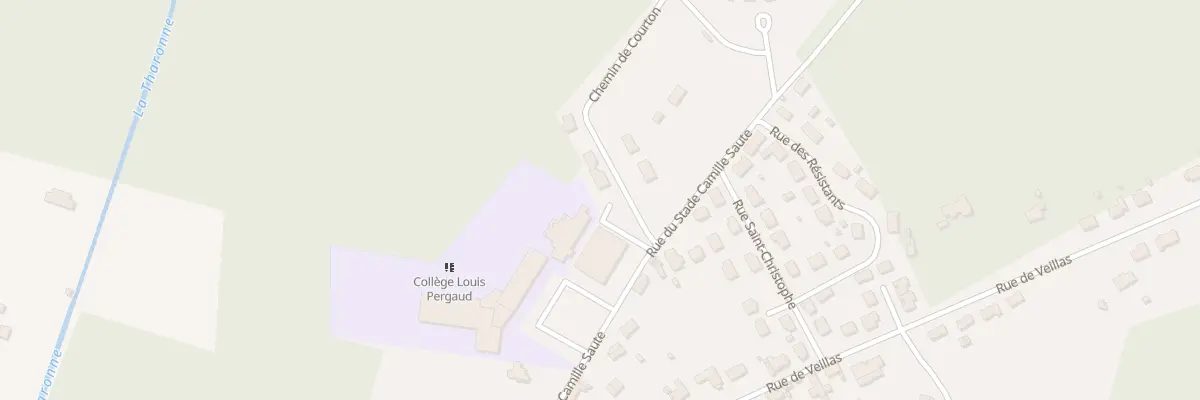 Plan du 5 Che de Courton à Neung-sur-Beuvron