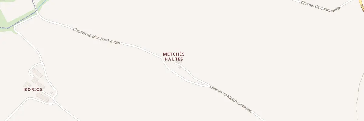 Plan du 35 Metches Hautes à Montferrand