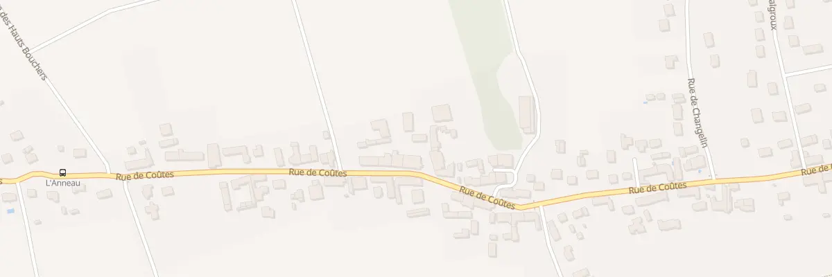 Plan du 118 Rue de Coûtes à Ingré
