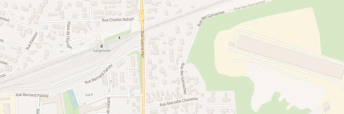 Plan du 64T Rue Gabriel Péri à Gargenville