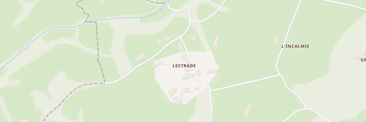Plan du 5120 Lestrade à Thémines