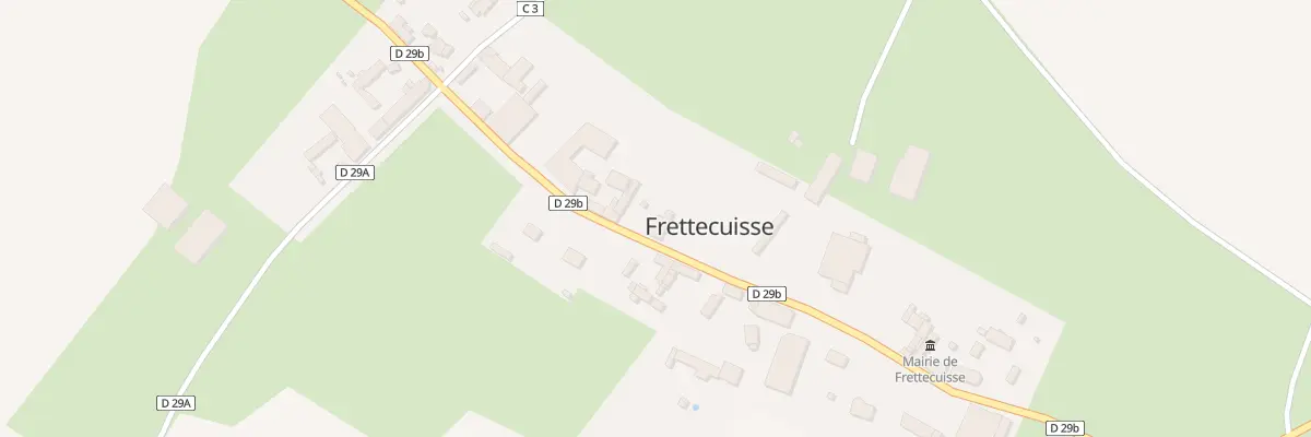Plan du 11 Rue de Oisemont à Frettecuisse