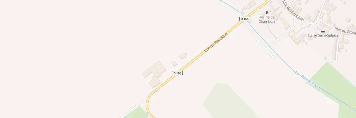 Plan du 6 Rue du Réveillon à Chambors