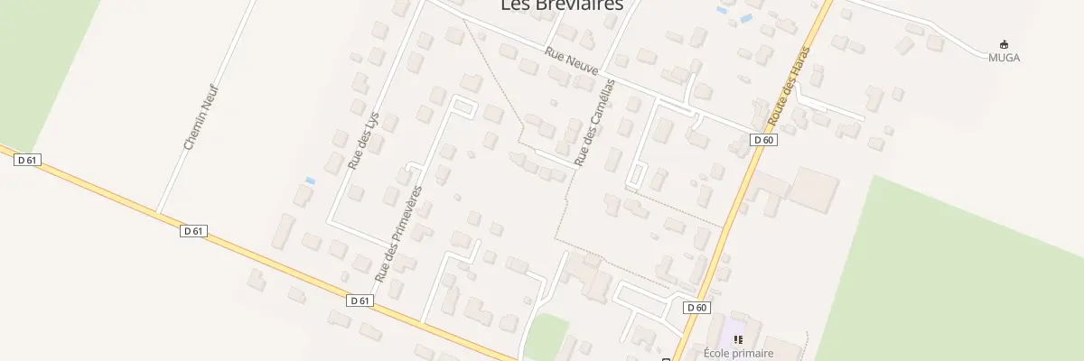 Plan du 3 Imp des Lilas aux Bréviaires