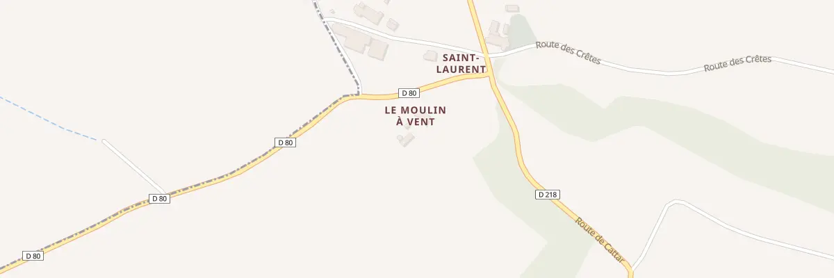 Plan du 95 Che de Saint Laurent à Montferrand