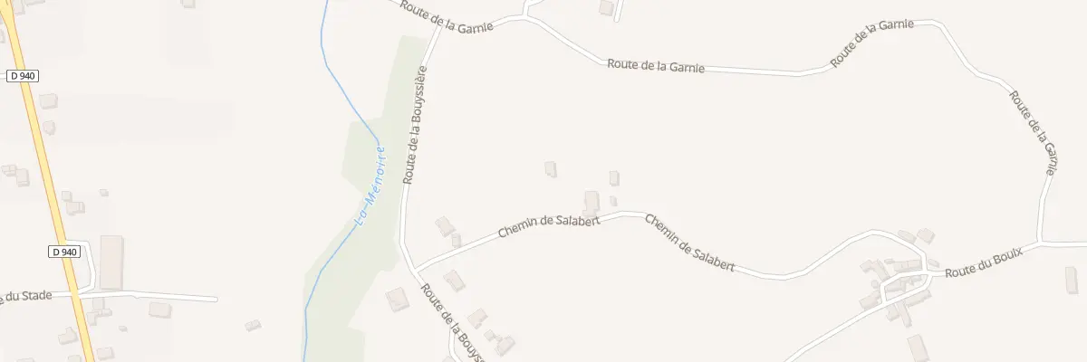 Plan du 133 Che de Salabert à Nonards