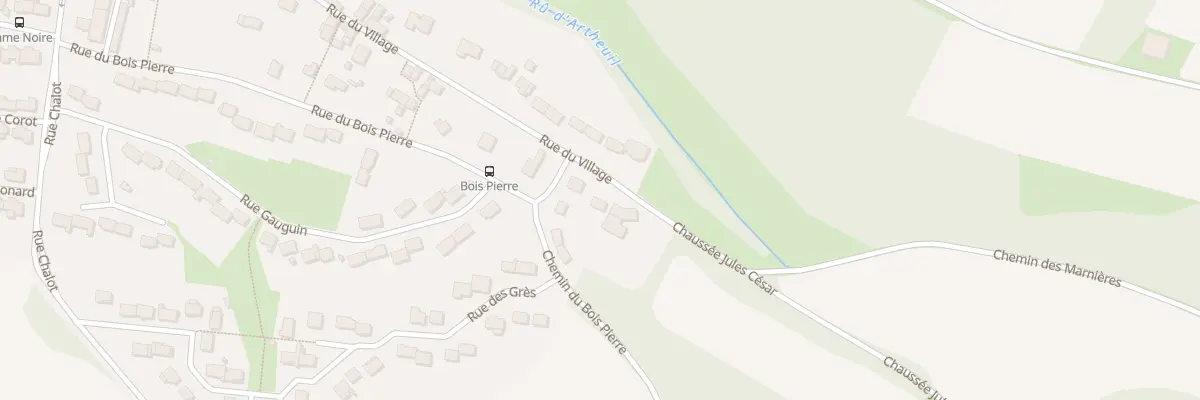 Plan du 74B Rue du Village à Magny-en-Vexin