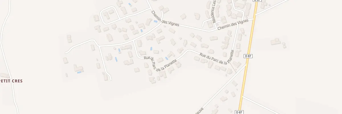 Plan du 20 Rue du Parc de la Planette à Lavaur