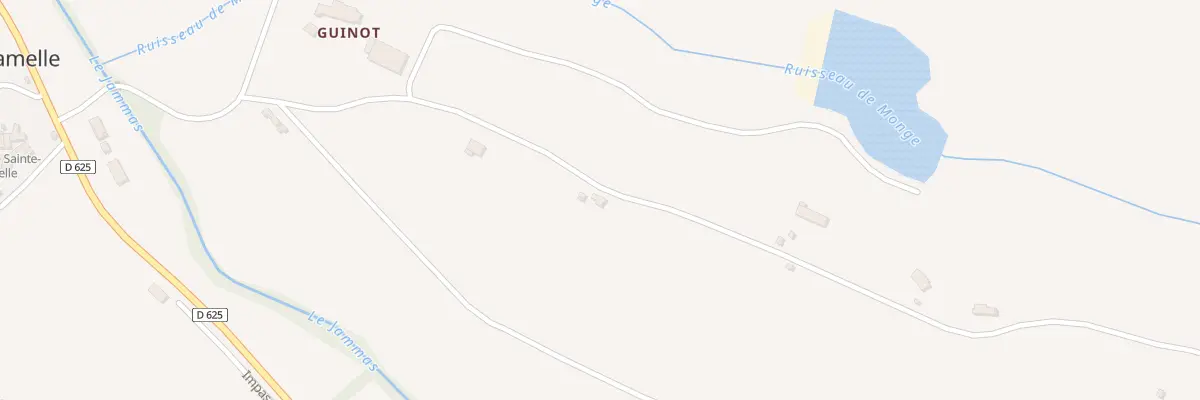 Plan du 16D Cavillou et Les Gascous à Sainte-Camelle